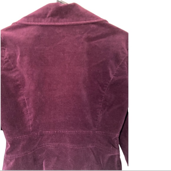 Delia’s blazer size medium color: Plum. (6) - Picture 5 of 6